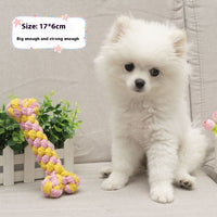 HKM-5238973 Durable Cotton Rope Chewing Toy for Dogs - Molar Friendly Designs