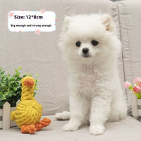 HKM-5238973 Durable Cotton Rope Chewing Toy for Dogs - Molar Friendly Designs