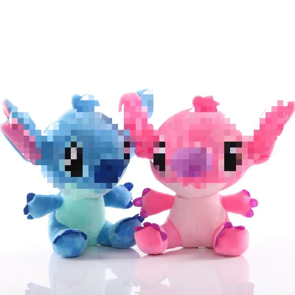 HKM-523923 Lilo & Stitch Plush Doll Pendant Toy – Cute Soft Stuffed Models for Kids, Ideal Gift for All Occasions