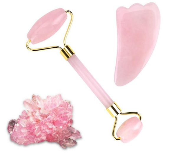HKM-523987 Jade Roller and Gua Sha Set for Facial Massage and Skin Care