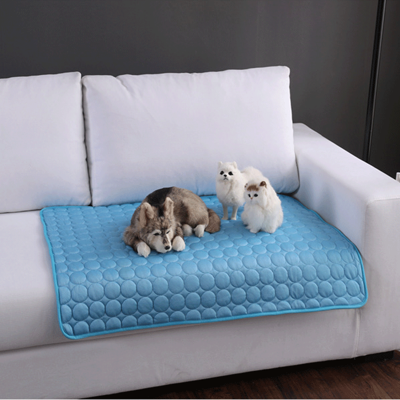 HKM-5239997 Cooling Pet Pad with Anti-Slip Waterproof Base - Multiple Sizes Available