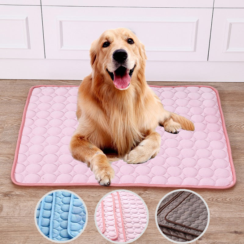 HKM-5239997 Cooling Pet Pad with Anti-Slip Waterproof Base - Multiple Sizes Available