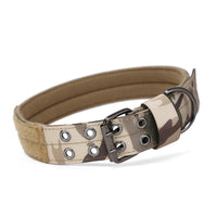 HKM-5240125 Durable 1.5-Inch Thick Double-Layer Nylon Webbing Dog Collar with Plastic Buckle for Medium and Large Dogs