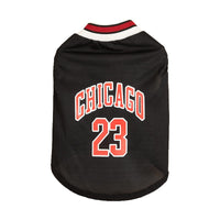 HKM-5242301 Casual Mesh Polyester Basketball Vest for Dogs in Multiple Sizes
