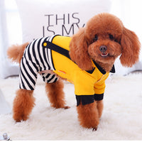 HKM-5244477 Cozy Four-Legged Pet Apparel for Autumn and Winter - Cotton and Polyester Blend