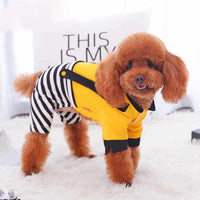 HKM-5244477 Cozy Four-Legged Pet Apparel for Autumn and Winter - Cotton and Polyester Blend