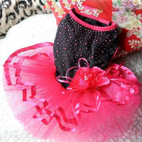 HKM-5245501 Spring/Summer Pet Wedding Dress for Dogs - Cotton, Available in XS, S, M, L Sizes