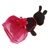 HKM-5245501 Spring/Summer Pet Wedding Dress for Dogs - Cotton, Available in XS, S, M, L Sizes