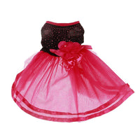 HKM-5245501 Spring/Summer Pet Wedding Dress for Dogs - Cotton, Available in XS, S, M, L Sizes