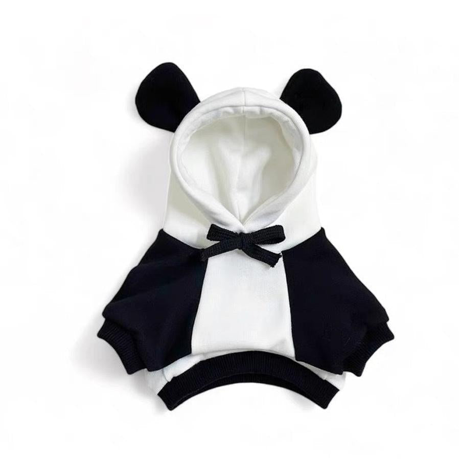 HKM-524819 Cotton Stretch Casual Pet Clothes in Panda Design - XS to XXL Size Options