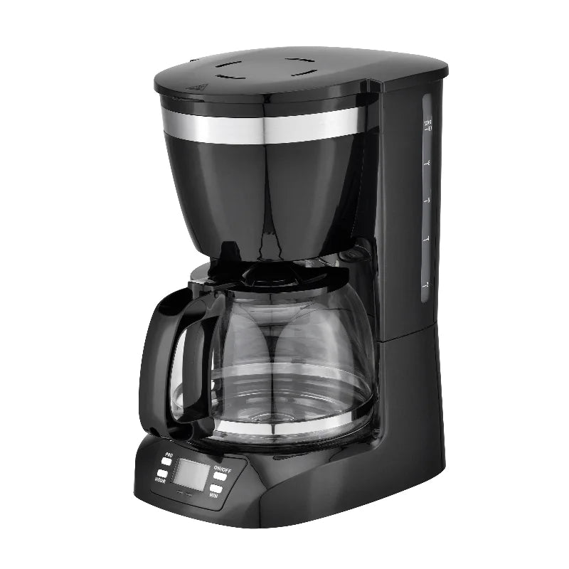 HKM-524819 Drip Coffee Maker, 1.25 L Capacity, Brews 8-10 Cups of Fresh Coffee