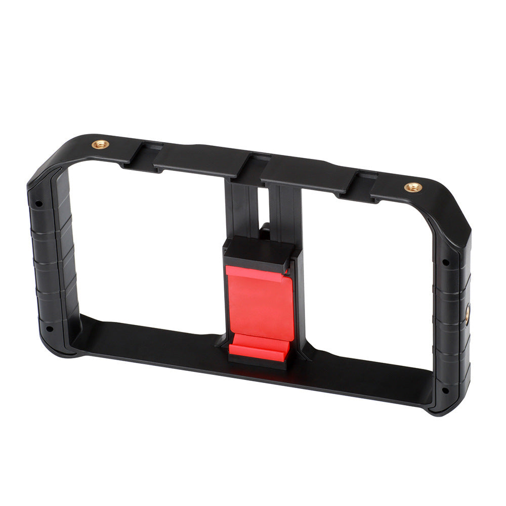 HKM-524819 Universal Handheld Camera Stand with Hot Shoe and 1/4 Interface for Mobile Filmmaking
