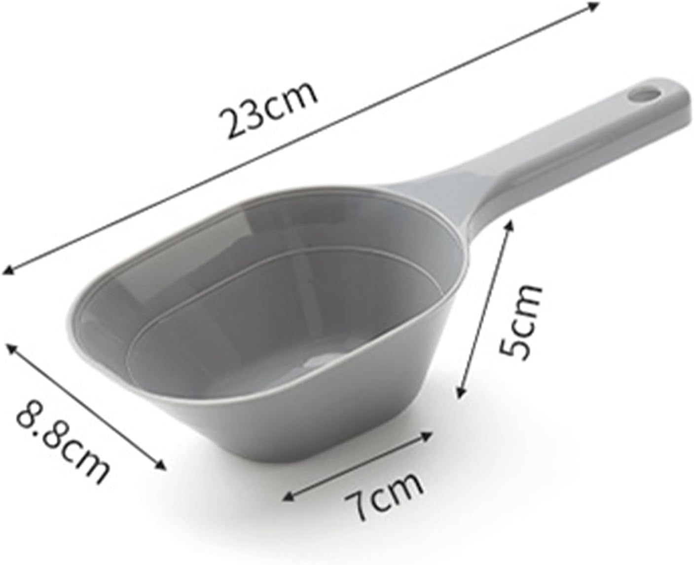 HKM-5251133 Pet Food Scoop with Measurement Lines for Accurate Portioning - 1 Cup Capacity, BPA-Free Plastic, Eco-Friendly Design