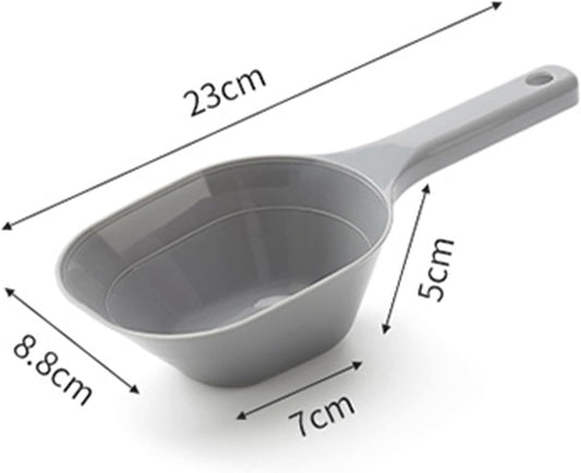 HKM-5251133 Pet Food Scoop with Measurement Lines for Accurate Portioning - 1 Cup Capacity, BPA-Free Plastic, Eco-Friendly Design