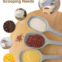 HKM-5251133 Pet Food Scoop with Measurement Lines for Accurate Portioning - 1 Cup Capacity, BPA-Free Plastic, Eco-Friendly Design