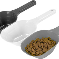 HKM-5251133 Pet Food Scoop with Measurement Lines for Accurate Portioning - 1 Cup Capacity, BPA-Free Plastic, Eco-Friendly Design