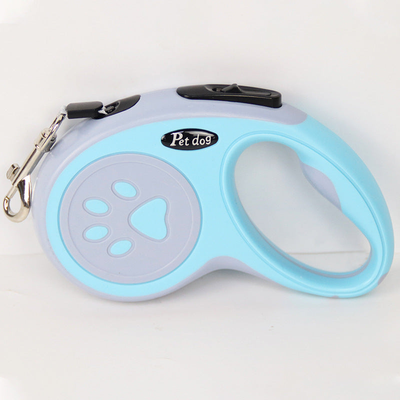 HKM-5253437 Retractable Dog Leash with One-Click Brake ¨C Multiple Colors and Lengths Available
