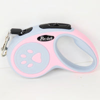 HKM-5253437 Retractable Dog Leash with One-Click Brake ¨C Multiple Colors and Lengths Available