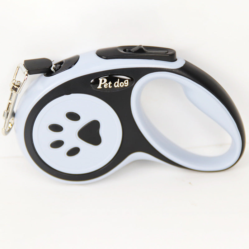 HKM-5253437 Retractable Dog Leash with One-Click Brake ¨C Multiple Colors and Lengths Available