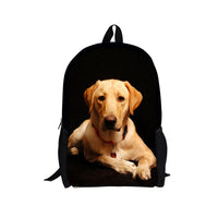 HKM-5255869 Cute Cartoon Puppy Dog Waterproof Backpack for Elementary School Students, Medium Size, Perfect for Gifts