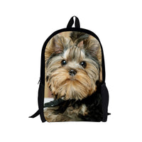 HKM-5255869 Cute Cartoon Puppy Dog Waterproof Backpack for Elementary School Students, Medium Size, Perfect for Gifts