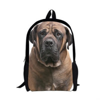 HKM-5255869 Cute Cartoon Puppy Dog Waterproof Backpack for Elementary School Students, Medium Size, Perfect for Gifts