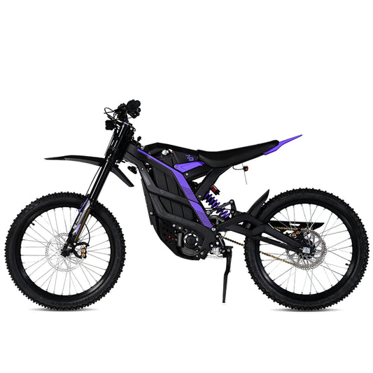HKM-525779 2025 Electric Dirt Bike 72V 10kW Mid-Drive Full Suspension Max Speed 85KM/H 120KM Range Off-Road Motorcycle