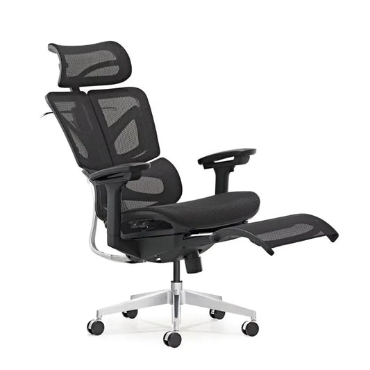 HKM-525843 Ergonomic Mesh Office Chair with Revolving Seat and Comfortable Desk Design