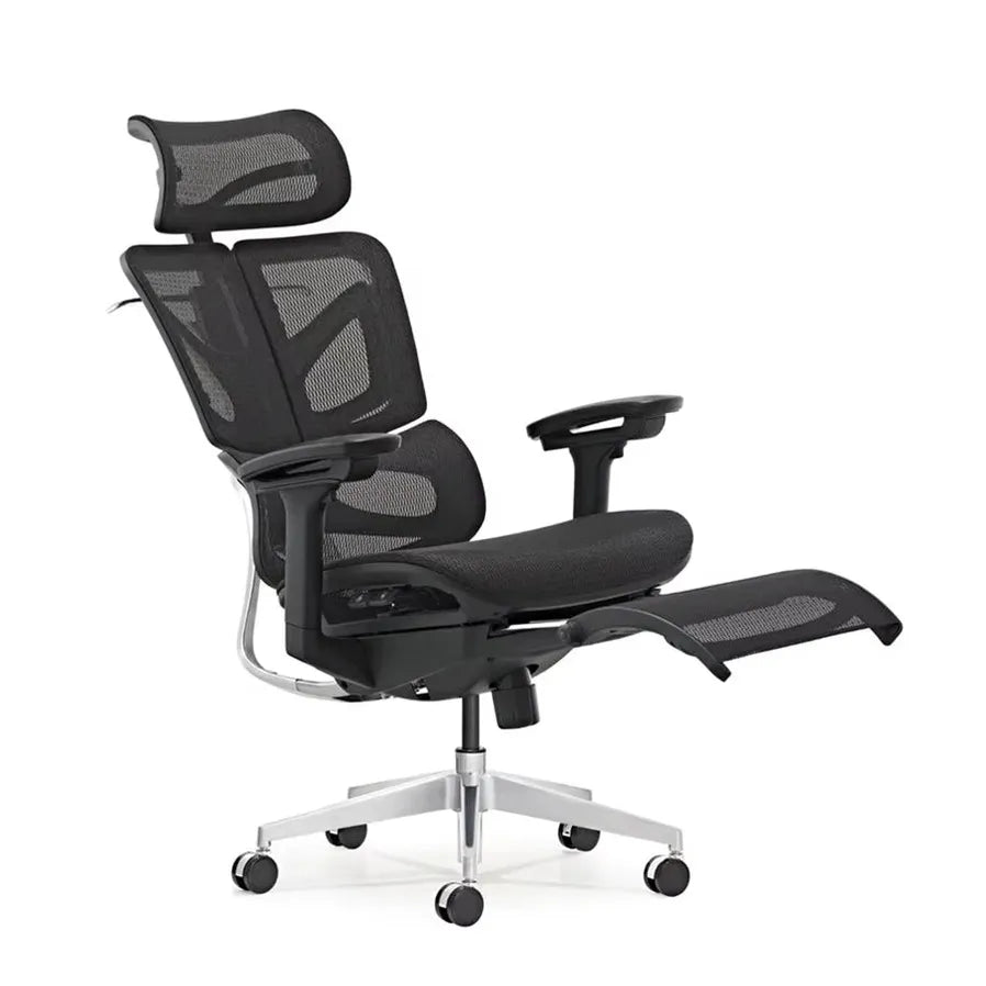 HKM-525843 Ergonomic Mesh Office Chair with Revolving Seat and Comfortable Desk Design