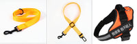 HKM-5258685 Durable Nylon Dog Leash with Reflective Design and Stainless Steel Ring