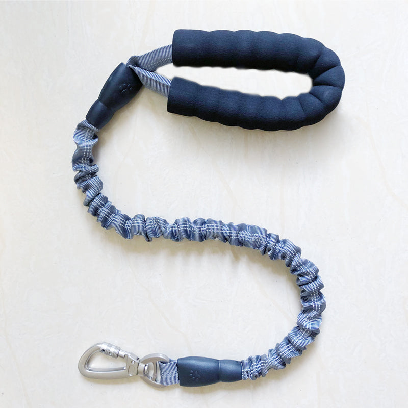HKM-5259197 Elastic Retractable Dog Leash, Explosion-Proof Nylon, 80-185cm Range, Available in Multiple Colors