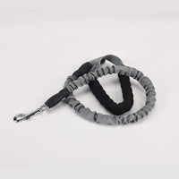 HKM-5259197 Elastic Retractable Dog Leash, Explosion-Proof Nylon, 80-185cm Range, Available in Multiple Colors