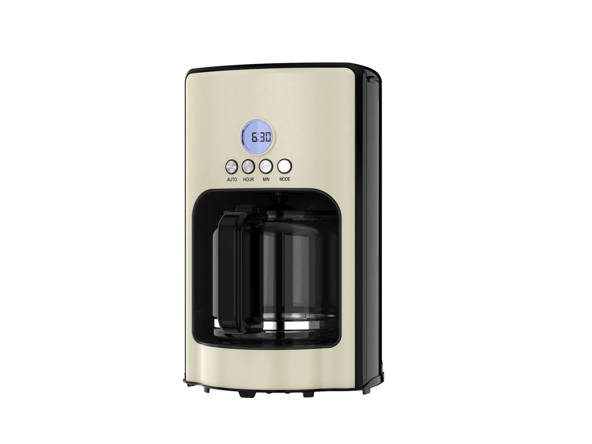 HKM-525971 Automatic 12-Cup Drip Coffee Maker with Warm Preservation Function and 1000W Power