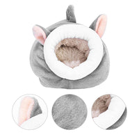HKM-526227 Cozy Arctic Velvet Hamster Nest for Small Pets