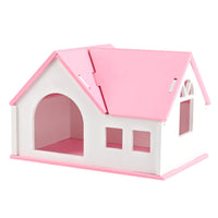 HKM-5263421 Hamster Nest Playground with Ladder - Durable, Non-Toxic PVC Pet House and Toy