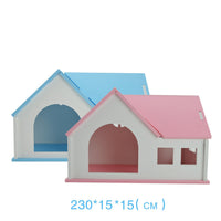 HKM-5263421 Hamster Nest Playground with Ladder - Durable, Non-Toxic PVC Pet House and Toy