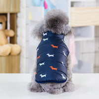 HKM-5263549 Cotton Padded Pet Vest for Dogs - Casual Style, Multiple Sizes Available