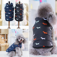 HKM-5263549 Cotton Padded Pet Vest for Dogs - Casual Style, Multiple Sizes Available