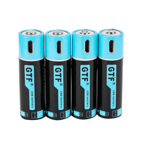 HKM-526419 Rechargeable USB AA Battery 1.5V 1500mAh with Fast Charging and Smart Protection