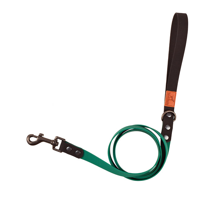 HKM-5264957 Retro Dog Collar and Traction Rope Set - PVC Polymer for Comfortable Walking