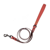 HKM-5264957 Retro Dog Collar and Traction Rope Set - PVC Polymer for Comfortable Walking