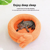 HKM-5265213 Cozy Plush Dog and Cat Mattress for Autumn and Winter – Perfect Sleeping Kennel for Pets, Size 48x20 cm
