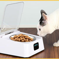 HKM-5265341 Smart Automatic Feeder for Cats and Dogs - Moisture-Proof Design, 350ml Capacity