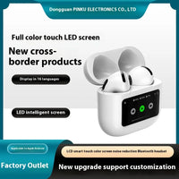 HKM-526547 Ultra-Long Battery Life TWS Earphones with ANC and LED Smart Full Color Display