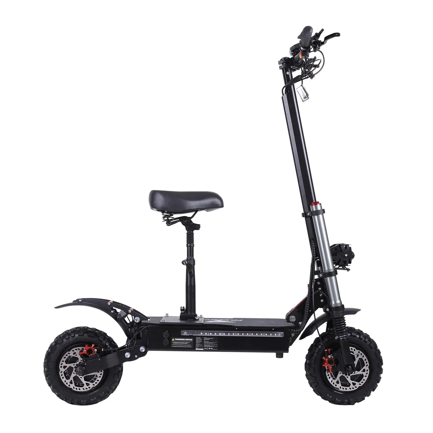 HKM-526739 60V 38AH Electric Scooter with Seat, 6000W Motor, 100-120KM Range, Foldable & Waterproof, Dual Suspension