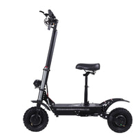HKM-526739 60V 38AH Electric Scooter with Seat, 6000W Motor, 100-120KM Range, Foldable & Waterproof, Dual Suspension