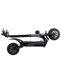 HKM-526739 60V 38AH Electric Scooter with Seat, 6000W Motor, 100-120KM Range, Foldable & Waterproof, Dual Suspension