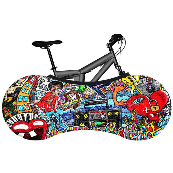 HKM-526739 Doodle Bicycle Frame Protector - Durable Guard for Enhanced Bike Safety