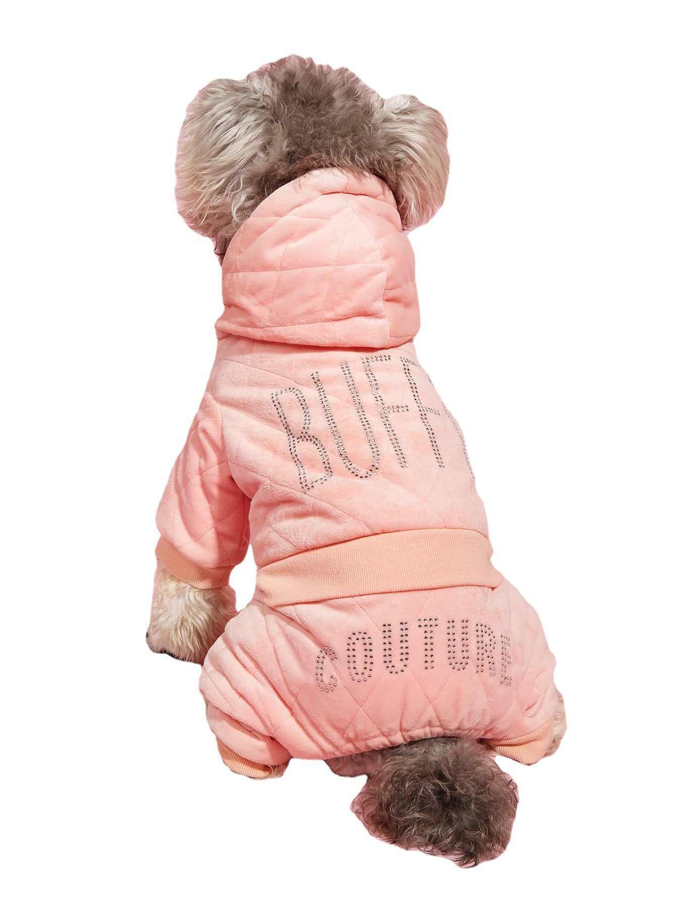 HKM-5267517 Cotton-Padded Jacket for Cats and Dogs with Four-Legged Design