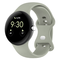 HKM-527059 Google Pixel Watch 1 & 2 Compatible Edible Silicon Watch Bands in Multiple Colors